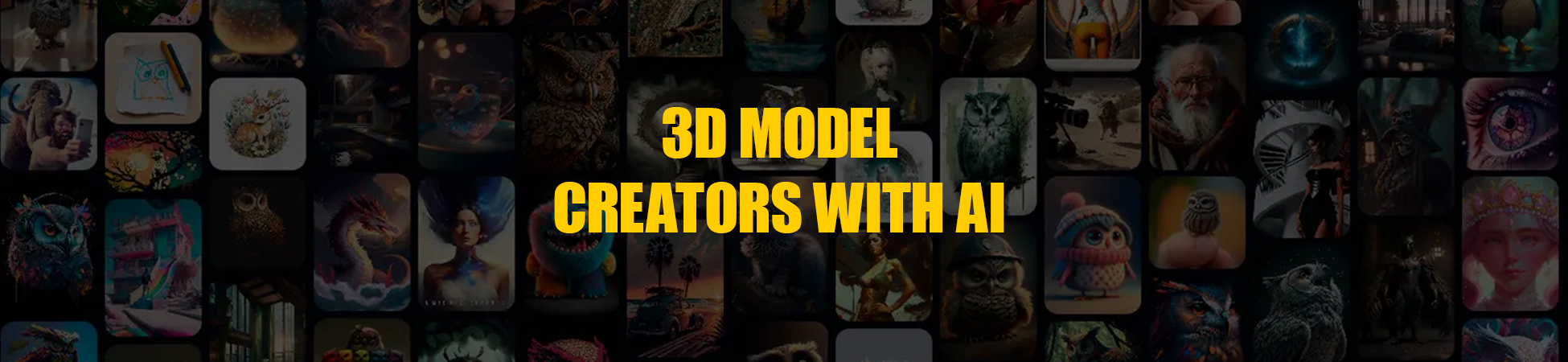 3D Model Creators with AI